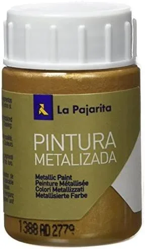 La pajarita pintura metalizada me-04 35ml oro ducado