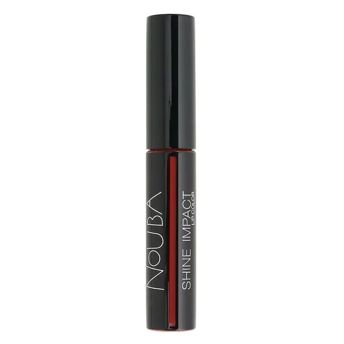 Labial líquido Nouba Shine Impact 503, color vibrante y brillo intenso, fórmula hidratante y de larga duración, 6 ml, para un maquillaje luminoso y duradero