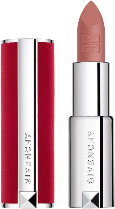 Labial mate en barra / Givenchy / Le Rouge Deep Velvet tono N10 – color intenso y confort duradero hasta 12 horas