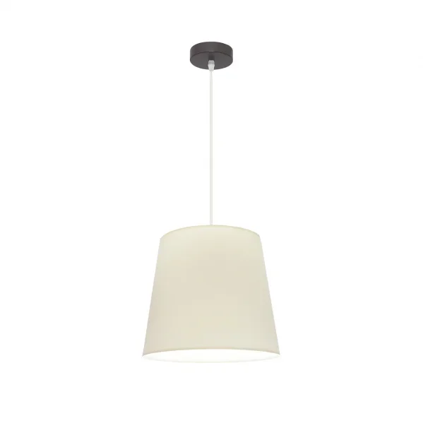 Lampara Colgante Maldivas 1xe27 Marron/beis Reg.35d de FABRILAMP.