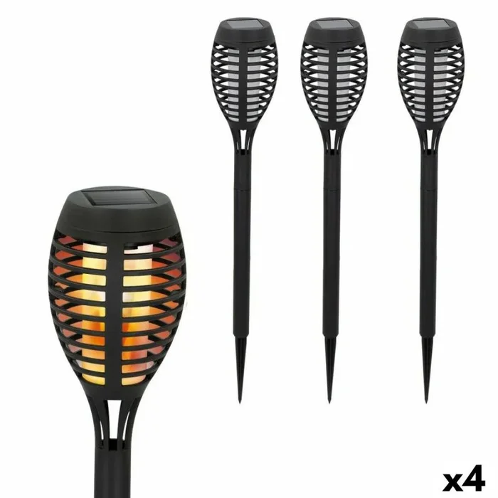 Lámpara de led aktive plástico 7,5 x 50 x 7,5 cm (4 unidades)