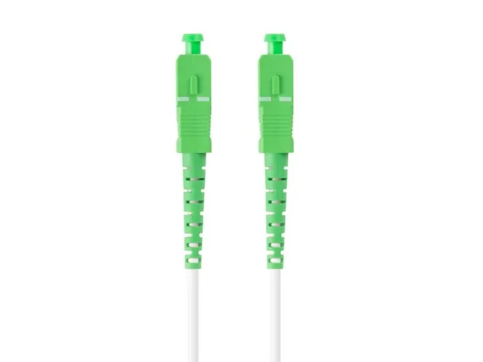 Lanberg FO-SASA-SS21-0350-WH cable de fibra optica 35 m SC G.657.A2 Verde, Blanco