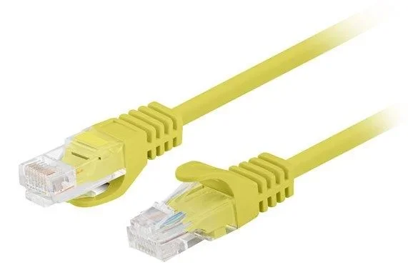 Lanberg PCU6-20CC-0300-Y cable de red Amarillo 3 m Cat6 U/UTP (UTP)
