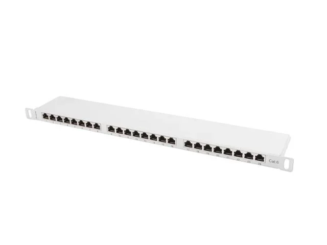 Lanberg PPS6-0024-S panel de parcheo 0.5U