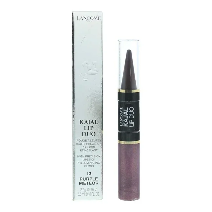 Lancome, kajal lip duo, duo, liquid lipstick, 13, purple meteor, 2.7 g