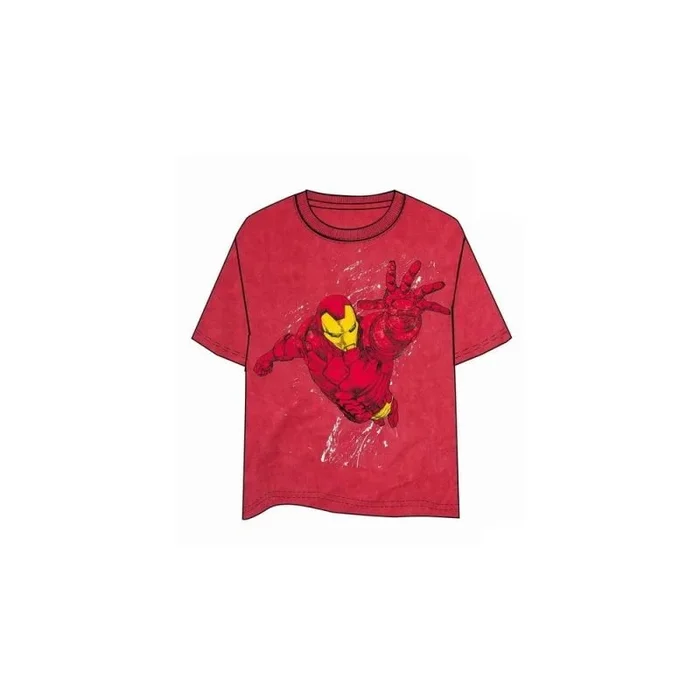 LAST LEVEL Camiseta Iron Man Vuelo Rojo S