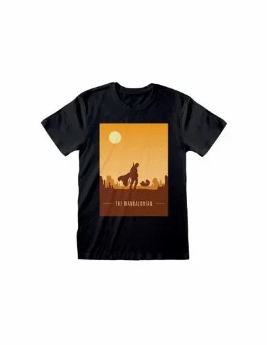 Last level Camiseta Marca Modelo Camiseta Star Wars MANDALORIAN Desierto S
