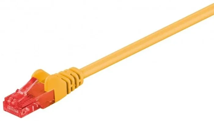 Latiguillo RJ45 Cat6 UTP 1,5m AMARILLO