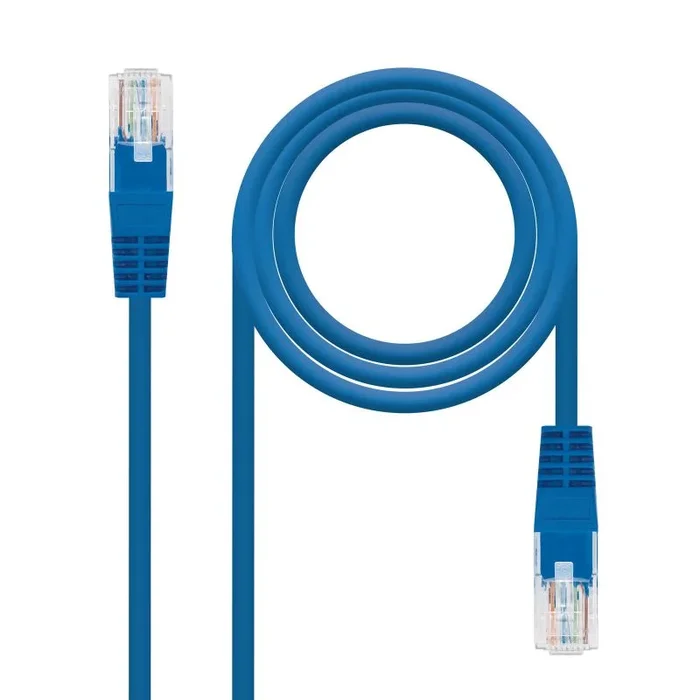 Latiguillo Rj45 Cat6a S/ftp Cu Lszh 0,25m Azul Nanocable 10.20.1900-l25-bl