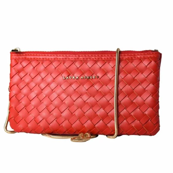 Laura Ashley 8681875449129, Bolso Mujer Unisex Adulto, Rojo, Talla única