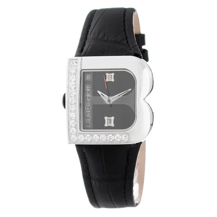 Laura Biagiotti Reloj Mujer Analogico Cuarzo con Correa de Piel LB0001L-01Z