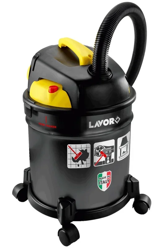 Lavorwash Freddy – Aspiradora en seco y húmedo, 1200 W, Color Negro
