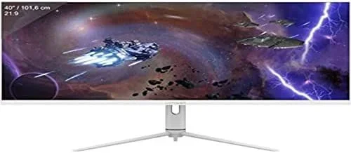 LC-Power LC-M40-UWQHD-144 pantalla para PC 101,6 cm (40″) 3440 x 1440 Pixeles UltraWide Quad HD Blanco