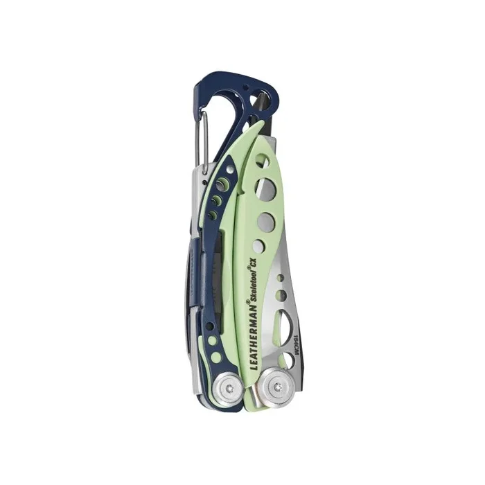 Leatherman Skeletool® CX Verdant – Multiherramienta Ultraligera y Compacta con Hoja de Acero 154CM, Alicates y Más Funciones Básicas