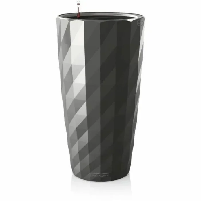 LECHUZA Diamante Premium Antracita Metalizado 15703