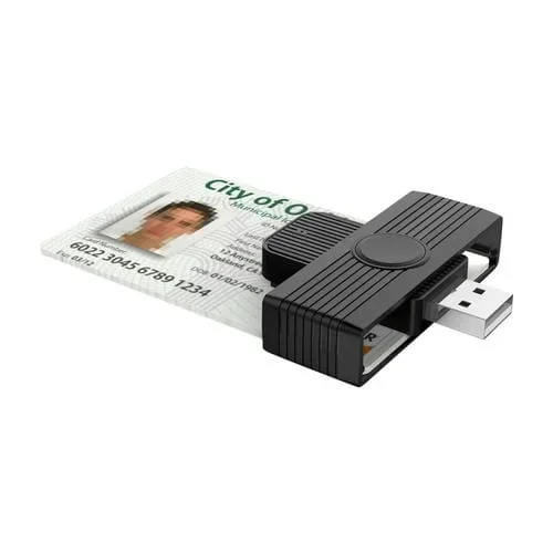 Lector de Tarjetas Inteligentes Rocketek Cr318 USB 2.0 para Sim Id Cac
