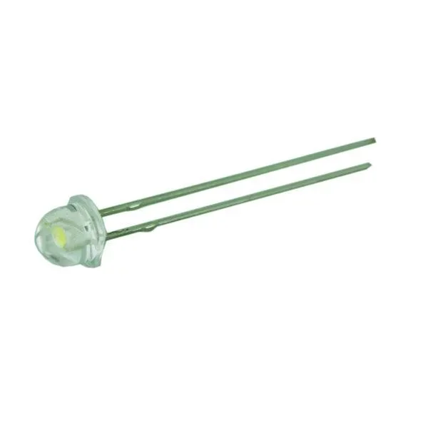 LED Ø5 mm de color blanco/cristal Electro Dh 12.678/5/B/C 8430552124213