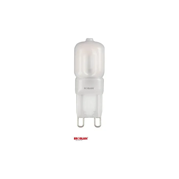 Led sky g9 roblan 2.5w-g9-200lm-3000k-cálido-360º