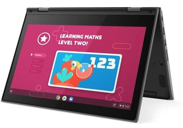 Lenovo 300e Chromebook 29,5 cm (11.6″) Pantalla táctil HD Intel® Celeron® N N4120 4 GB LPDDR4-SDRAM 32 GB eMMC Wi-Fi 5 (802.11ac) ChromeOS Negro