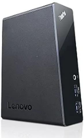 Lenovo 40AA0045EU – Base (Alámbrico, USB 3.0 (3.1 Gen 1) Type-A, 10,100,1000 Mbit/s, C-Tick (Australia),FCC(USA)/ICES(Canada),CE-EMC(Europe),VCCI(Japan),COC(Saudi Arabia),SABS, Negro)