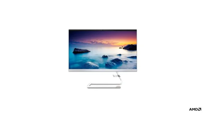 Lenovo IdeaCentre 3 AMD Ryzen™ 3 3250U 54,6 cm (21.5″) 1920 x 1080 Pixeles 8 GB DDR4-SDRAM 512 GB SSD PC todo en uno Windows 10 Home Wi-Fi 5 (802.11ac) Blanco