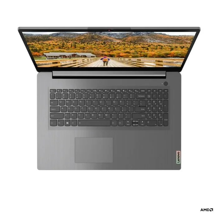 Lenovo IdeaPad 3 AMD Ryzen™ 5 5500U Portátil 43,9 cm (17.3″) Full HD 8 GB DDR4-SDRAM 512 GB SSD Wi-Fi 5 (802.11ac) Windows 11 Home Gris