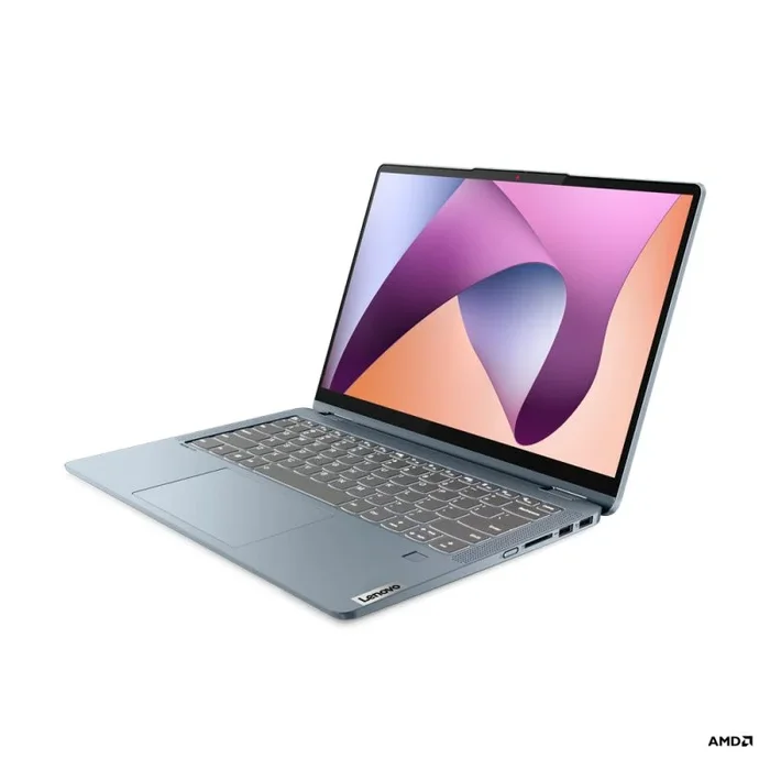Lenovo IdeaPad Flex 5 14ABR8 Híbrido (2-en-1) 35,6 cm (14″) Pantalla táctil WUXGA AMD Ryzen™ 5 7530U 16 GB LPDDR4x-SDRAM 512 GB SSD Wi-Fi 6 (802.11ax) Windows 11 Home Azul
