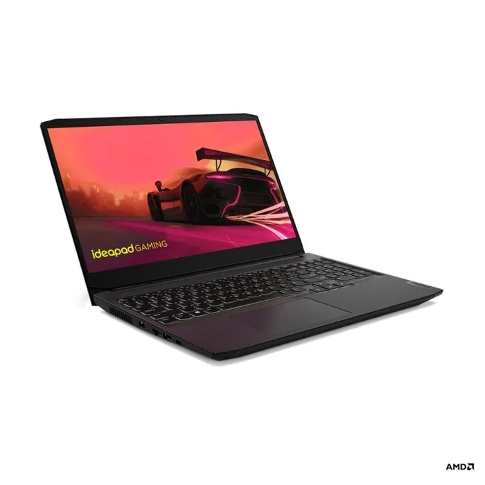 Lenovo IdeaPad Gaming 3 Portátil 39,6 cm (15.6″) Full HD AMD Ryzen™ 7 5800H 16 GB DDR4-SDRAM 512 GB SSD NVIDIA GeForce RTX 3050 Ti Wi-Fi 6 (802.11ax) Windows 10 Home Negro