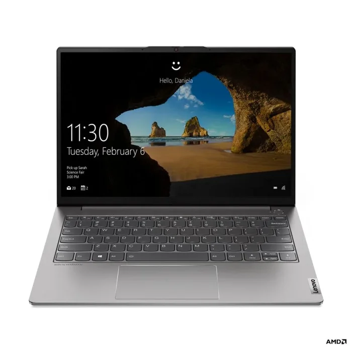 Lenovo ThinkBook 13s AMD Ryzen™ 5 5600U Portátil 33,8 cm (13.3″) WUXGA 16 GB LPDDR4x-SDRAM 512 GB SSD Wi-Fi 6 (802.11ax) Windows 10 Pro Gris