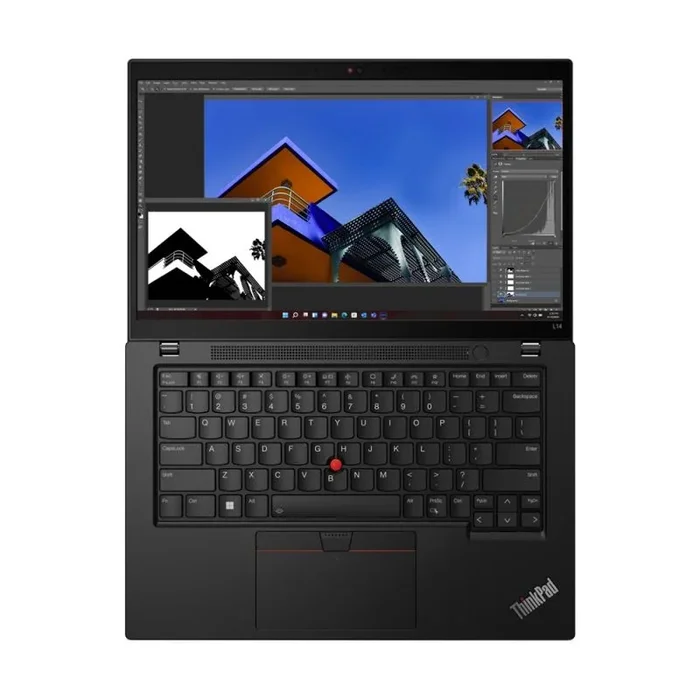 Lenovo ThinkPad L14 Intel® Core™ i5 i5-1335U Portátil 35,6 cm (14″) Full HD 8 GB DDR4-SDRAM 512 GB SSD Wi-Fi 6 (802.11ax) Windows 11 Pro Negro