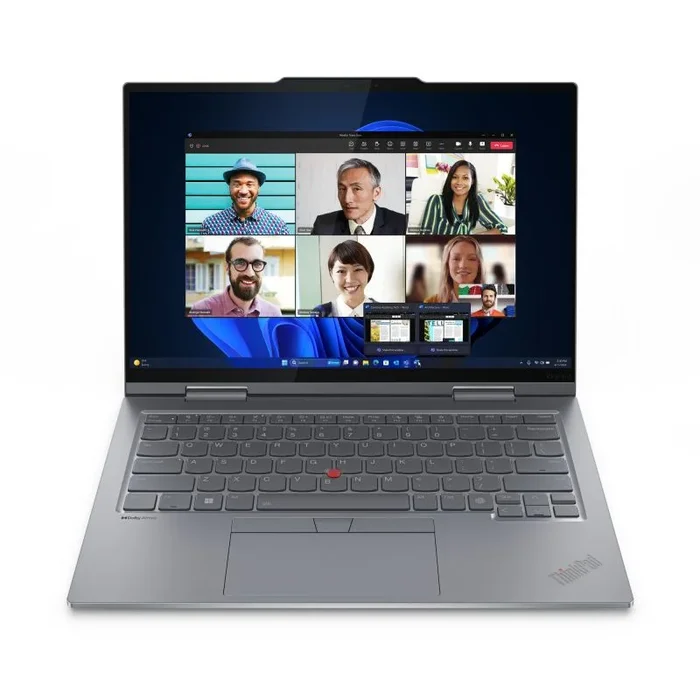 Lenovo ThinkPad X1 2-in-1 Intel Core Ultra 7 155U Híbrido (2-en-1) 35,6 cm (14″) Pantalla táctil WUXGA 32 GB LPDDR5x-SDRAM 1 TB SSD Wi-Fi 6E (802.11ax) Windows 11 Pro Alemán Gris