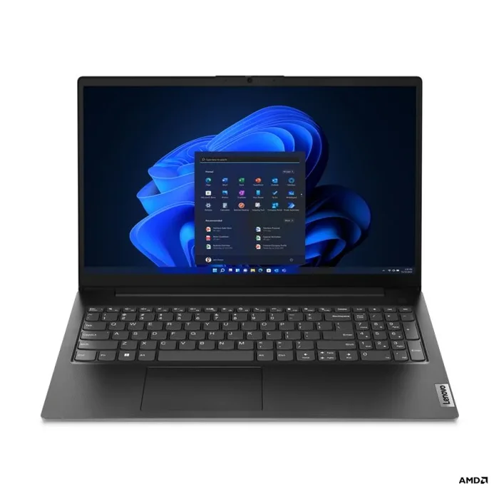 Lenovo V15 G4 AMN Portátil 39,6 cm (15.6″) Full HD AMD Ryzen™ 5 7520U 8 GB LPDDR5-SDRAM 256 GB SSD Wi-Fi 5 (802.11ac) Windows 11 Pro Negro