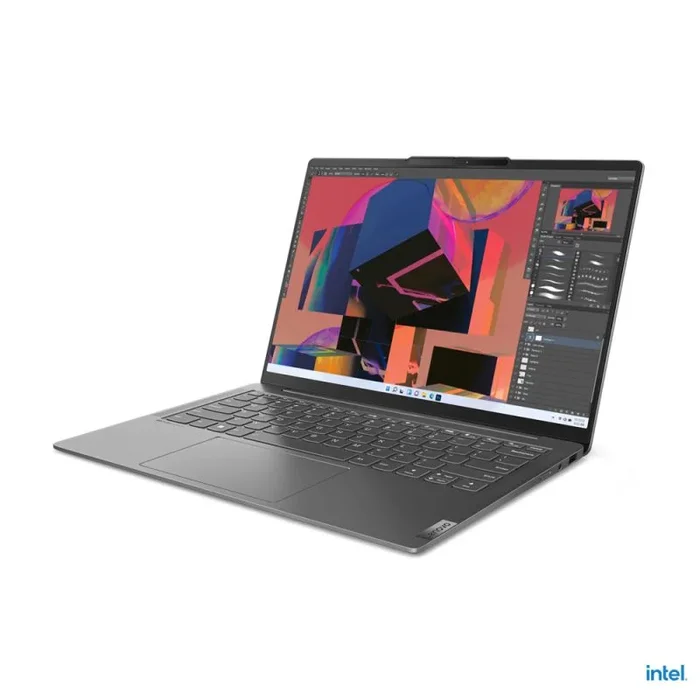 Lenovo Yoga Slim 6 14IAP8 Portátil 35,6 cm (14″) WUXGA Intel® Core™ i5 i5-1240P 16 GB LPDDR5-SDRAM 512 GB SSD Wi-Fi 6E (802.11ax) Windows 11 Home Gris
