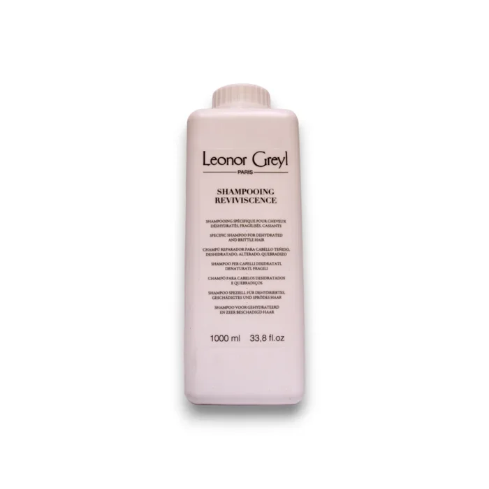 Leonor Greyl Reviviscence Repair Shampoo, shampoo reparador para cabello ultra deshidratado, 1000 ml, fácil de usar, de alta calidad, ideal para un cuidado intenso