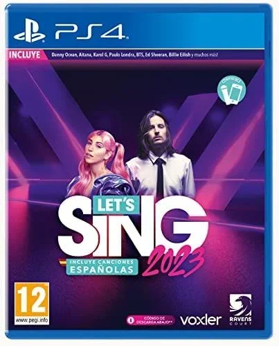 Let´s Sing 2023 Incluye Canciones Españolas – PS4