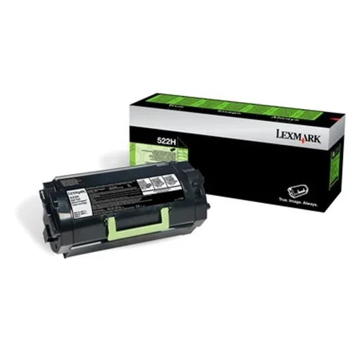 Lexmark 522H cartucho de tóner 1 pieza(s) Original Negro