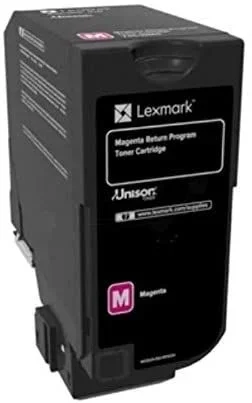 Lexmark 74C2HME cartucho de tóner 1 pieza(s) Original Magenta