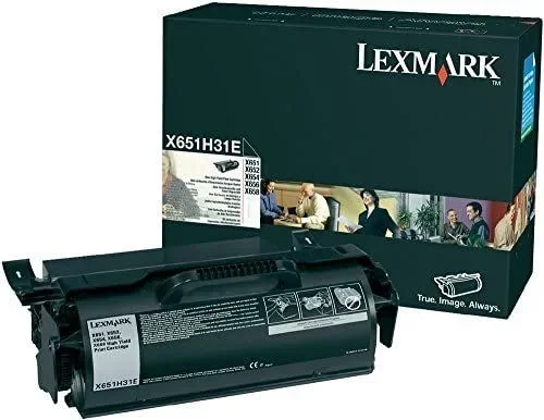 Lexmark X65x High yield print cartridge cartucho de tóner 1 pieza(s) Original Negro