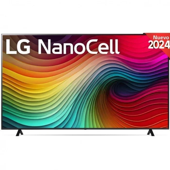 LG 86NANO81T6A 86″, 4K NANOCELL, Smart TV, HDR10, WebOS24, Serie 81, Procesador Alta Potencia, Dolby Digital Plus, Gaming, Alexa/Google Assistant, Negro