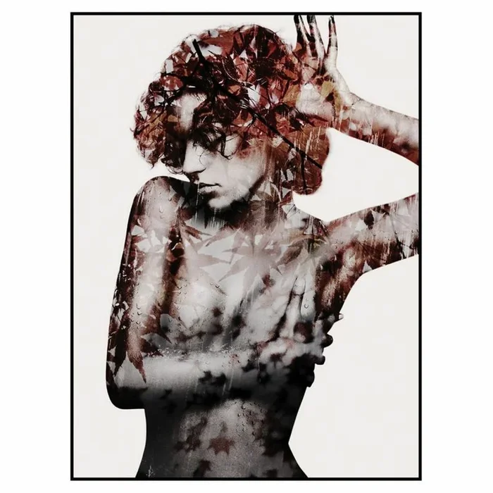 Lienzo mujer 60 x 2,5 x 80 cm