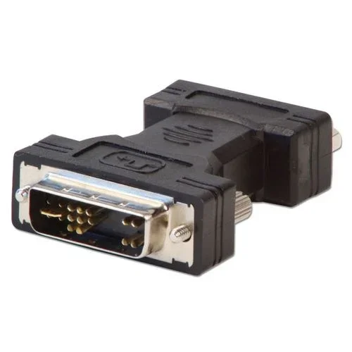 Lindy 71244 cambiador de género para cable DVI-A VGA Negro