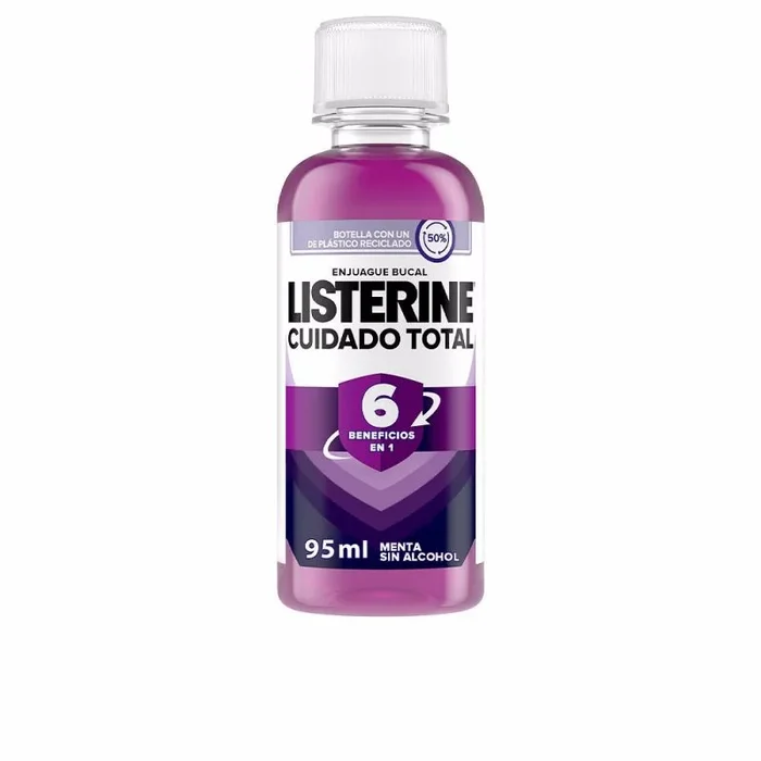 LISTERINE ENJUAGUE MINI 95ML CUIDADO TOTAL.