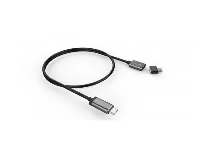 lmp 17466 3m USB C USB C Macho Macho Gris Cable USB – Cables USB (3 m, USB C, USB C, Gris)
