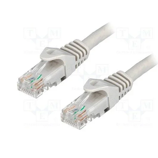 LogiLink 0.5m Cat.6 U/UTP cable de red Gris 0,5 m Cat6 U/UTP (UTP)