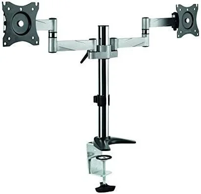 LogiLink BP0077 soporte para monitor 68,6 cm (27″) Negro, Acero inoxidable Escritorio