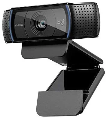 Logitech Hd Pro C920 cámara web 3 MP 1920 x 1080 Pixeles USB 2.0 Negro