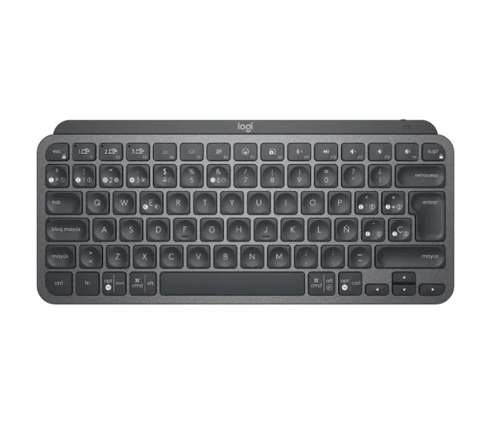 Logitech MX Keys Mini teclado RF Wireless + Bluetooth QWERTY Español Grafito