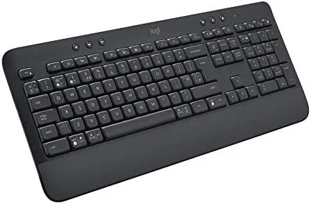Logitech Signature K650 teclado RF Wireless + Bluetooth QWERTY Español Grafito
