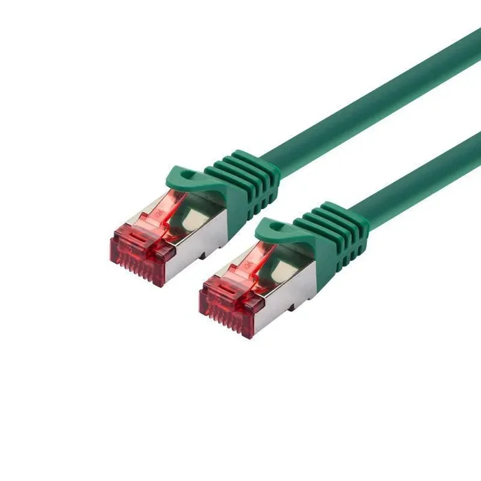 LOGON Cat6 SSTP/PIMF 7m – Cable de Red (7m, RJ-45, RJ-45, Cat6) Verde