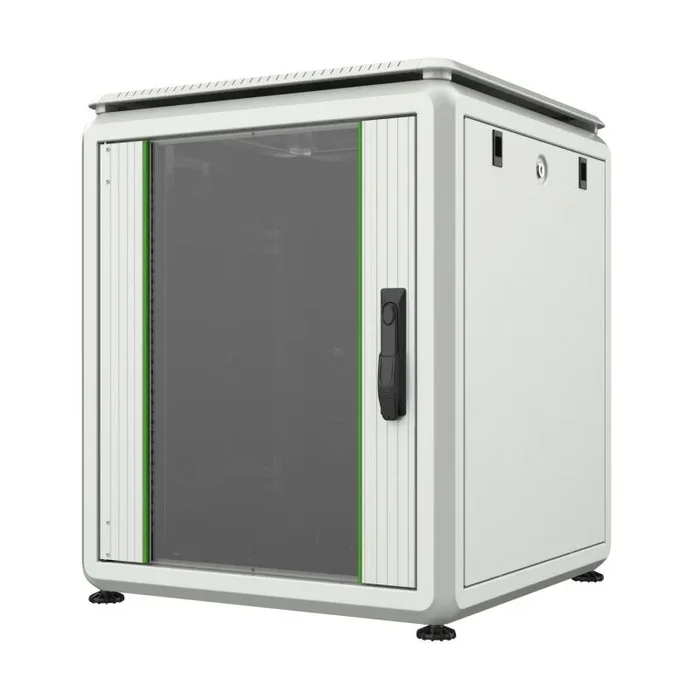LOGON RDL12U66WH Rack o Bastidor Independiente 12U 600kg Blanco Estante – Estantería (600 kg, Rack o Bastidor Independiente, 12U, Acero, Vidrio, Blanco)